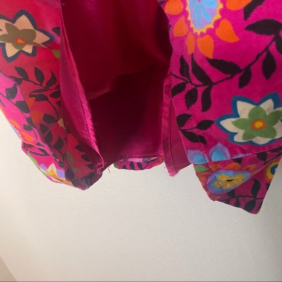 Gap Kids Corduroy Pink Floral Dress w Pockets XS - Picture 7 of 11